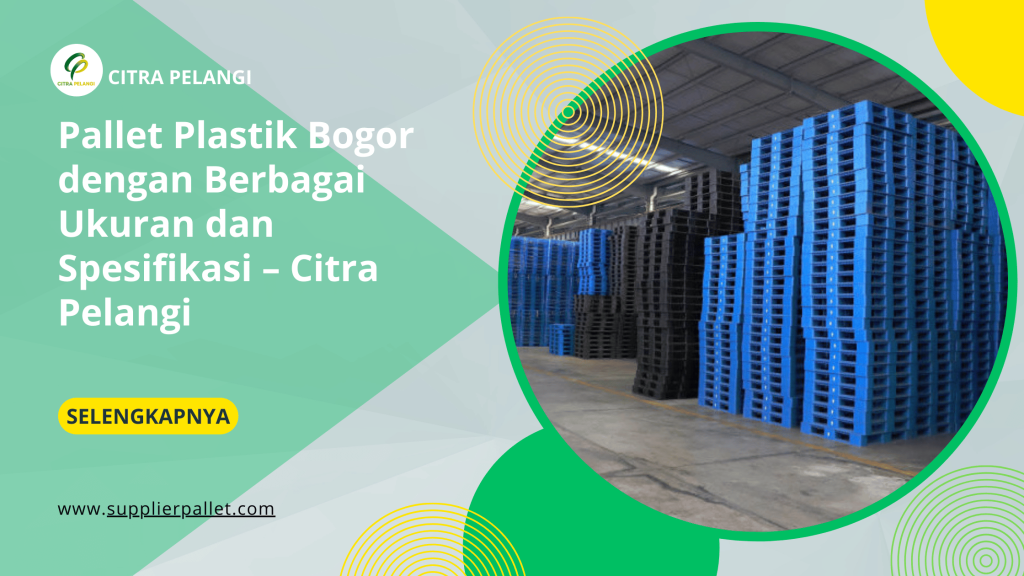 Pallet Plastik Bogor dengan Berbagai Ukuran dan Spesifikasi – Citra Pelangi