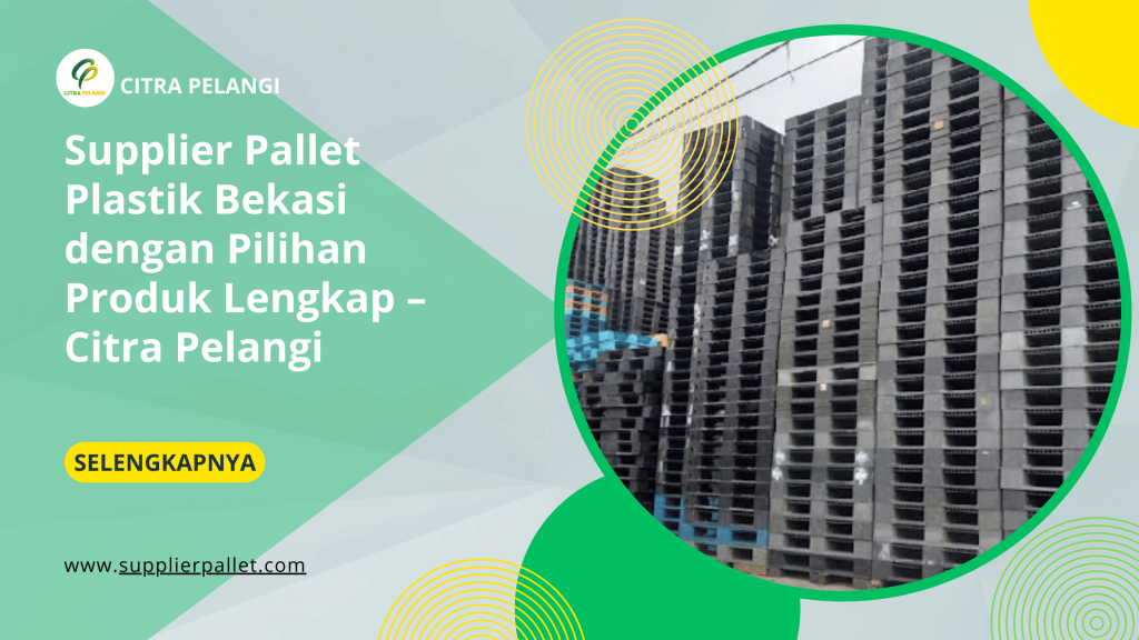 Supplier Pallet Plastik Bekasi dengan Pilihan Produk Lengkap – Citra Pelangi