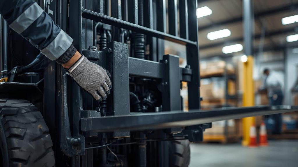 Menyesuaikan Pallet Forklift agar Operasional Lebih Aman